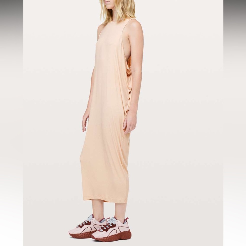 133. Lululemon Nan Dress *The Lab size 8 in color naked